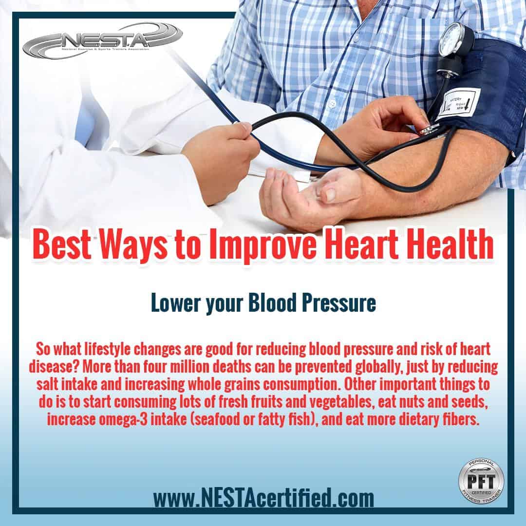 how can you improve your heart health?