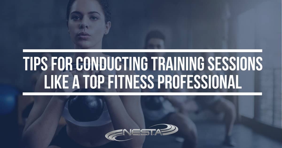 Tips for Conducting a Training Session like a Top Fitness Professional