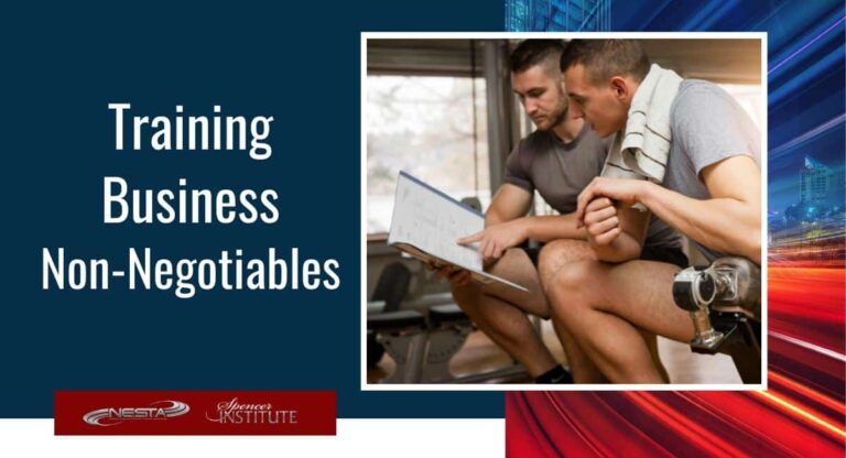 supplies for personal training business