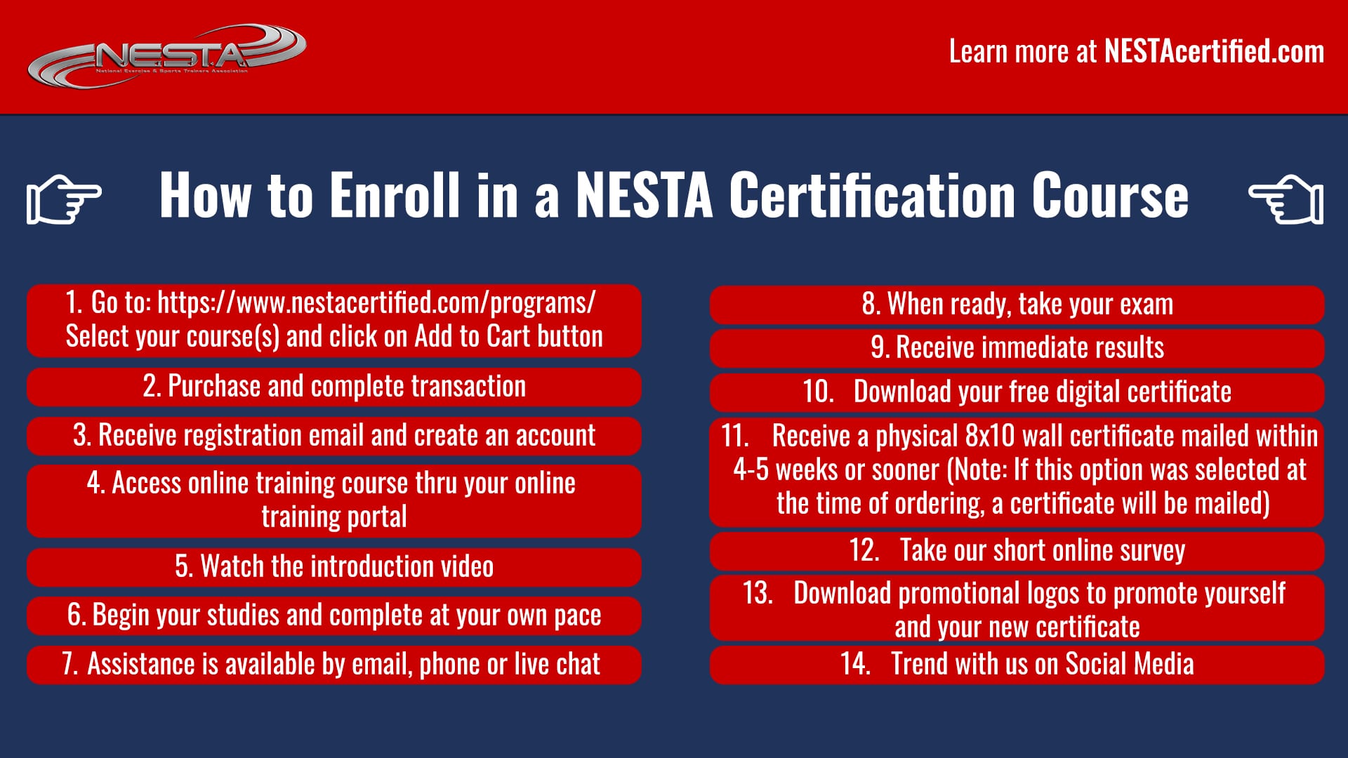 steps-for-enrolling-in-the-nesta-pft-course