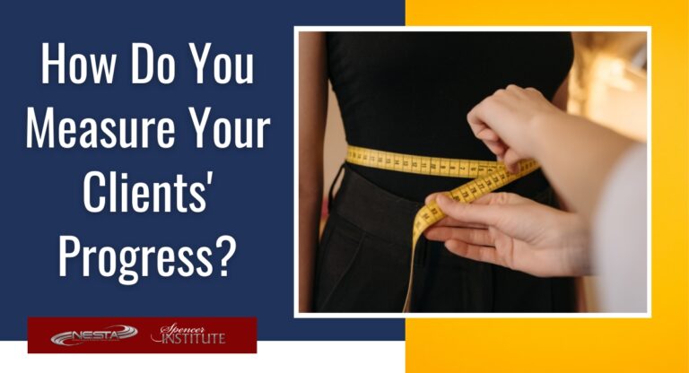 What is the best measure of a client's progress in coaching?
