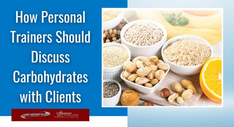 What is the best way to educate a client about carbohydrates