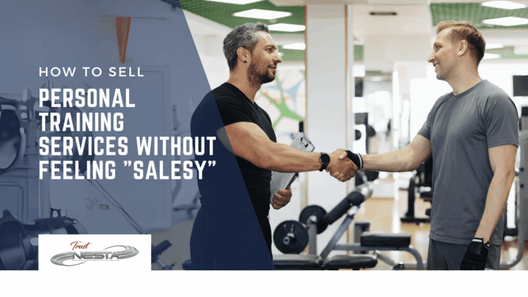 selling personal training services